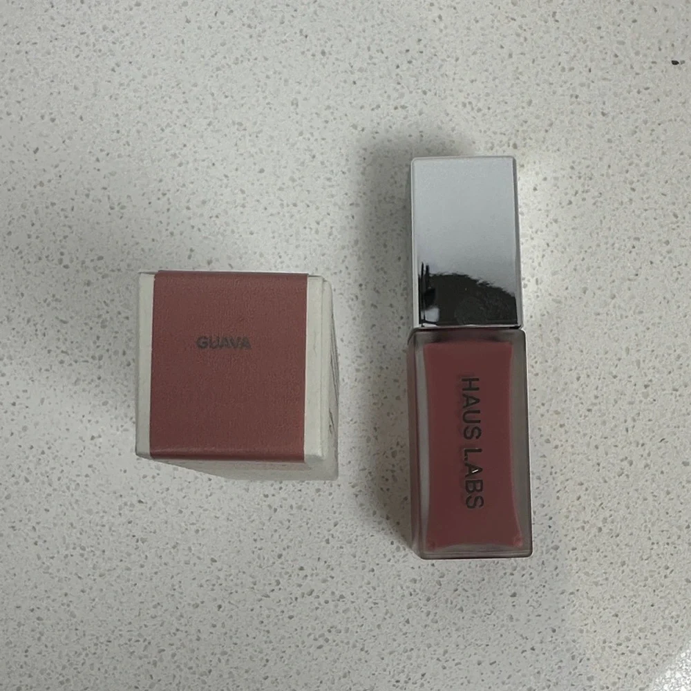 [MAKE UP] Haus Labs PhD Hybrid Lip Glaze Guava Plumping Gloss High Shine - Picture 4 of 6